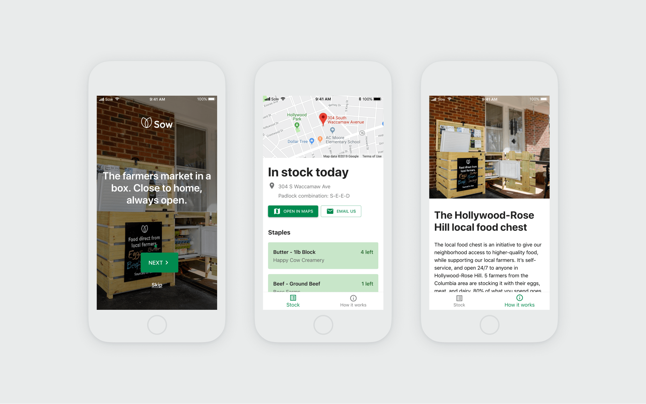 The MVP of the stock checking app. Assembled from the material UI component library
