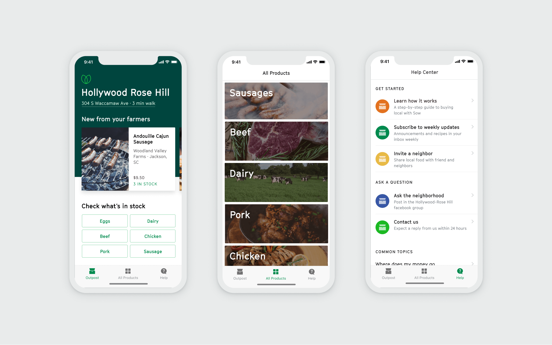 Concepts for the next version of the app