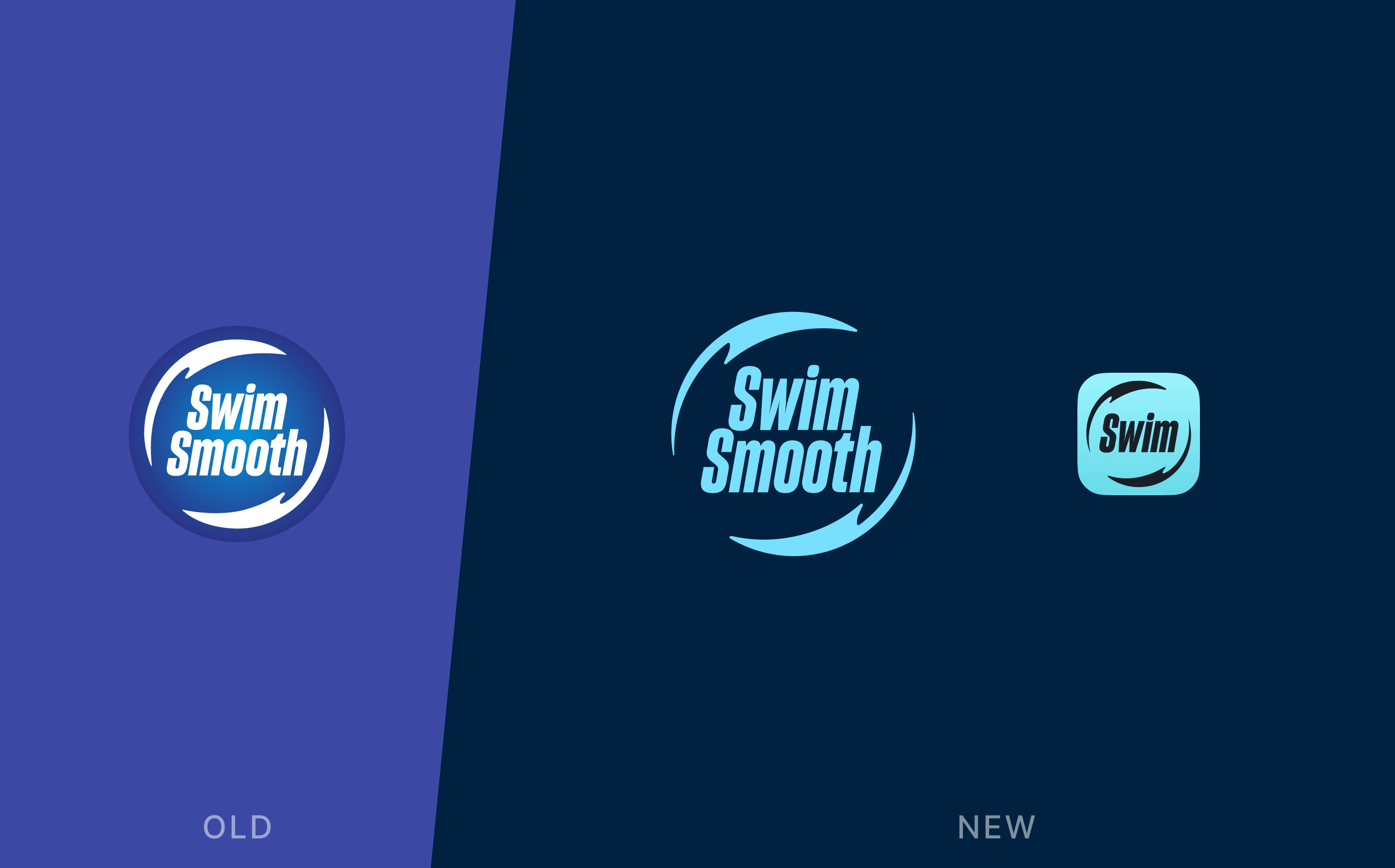 Swim Smooth logo refinement