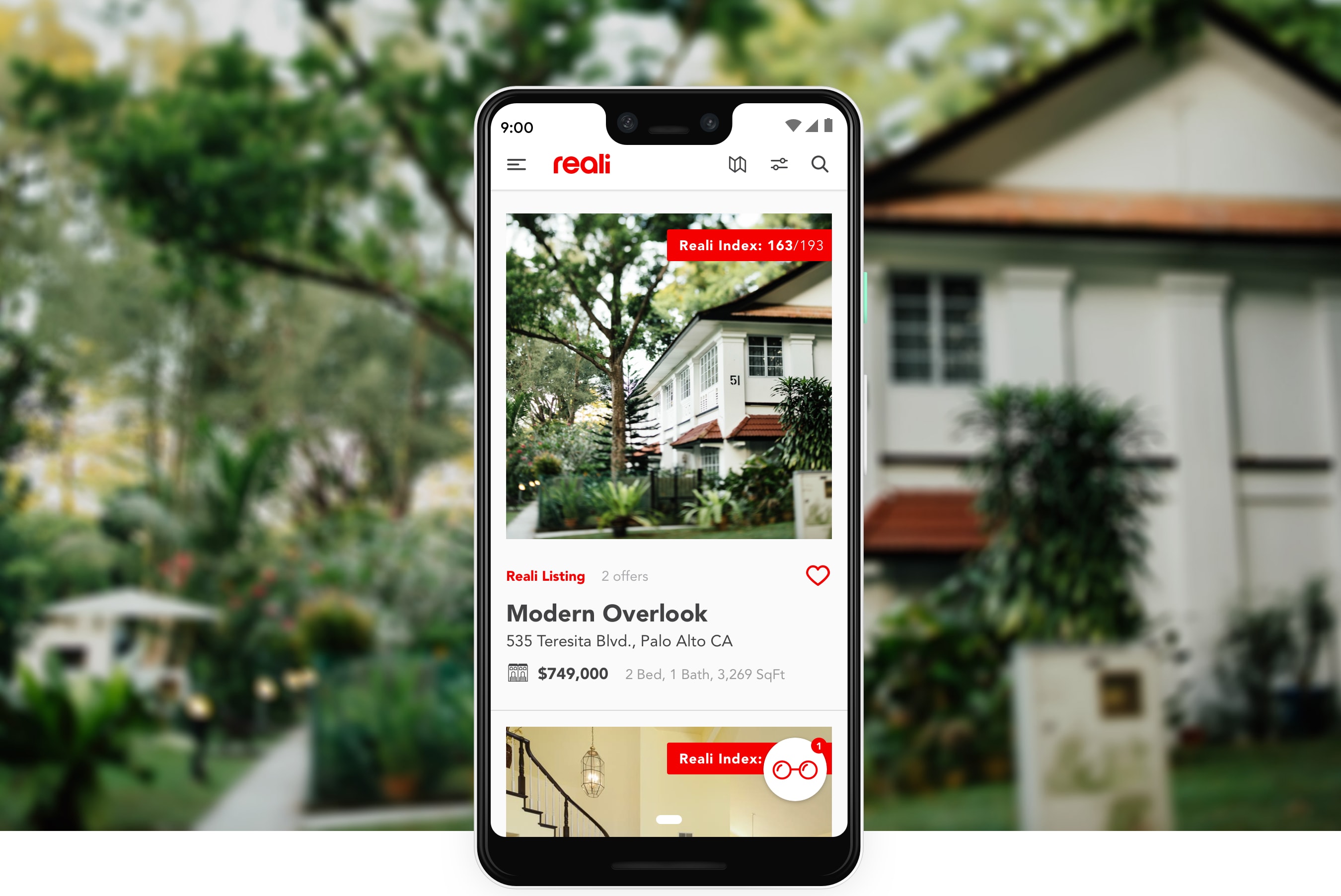 Reali Android app